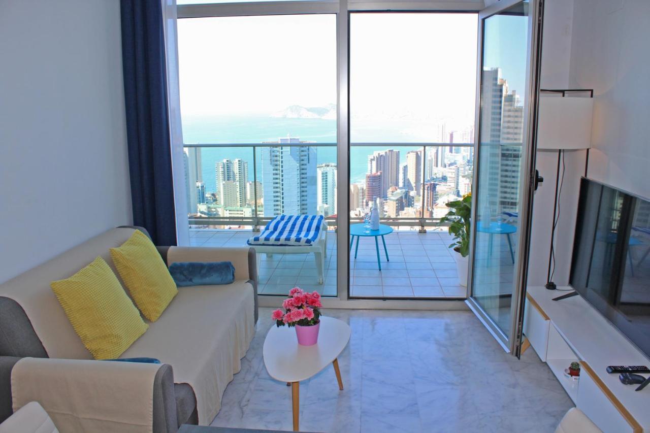 Skyline 20 Apartamento De Lujo Con Terraza Privada Y Vistas Al Mar Бенидорм Экстерьер фото