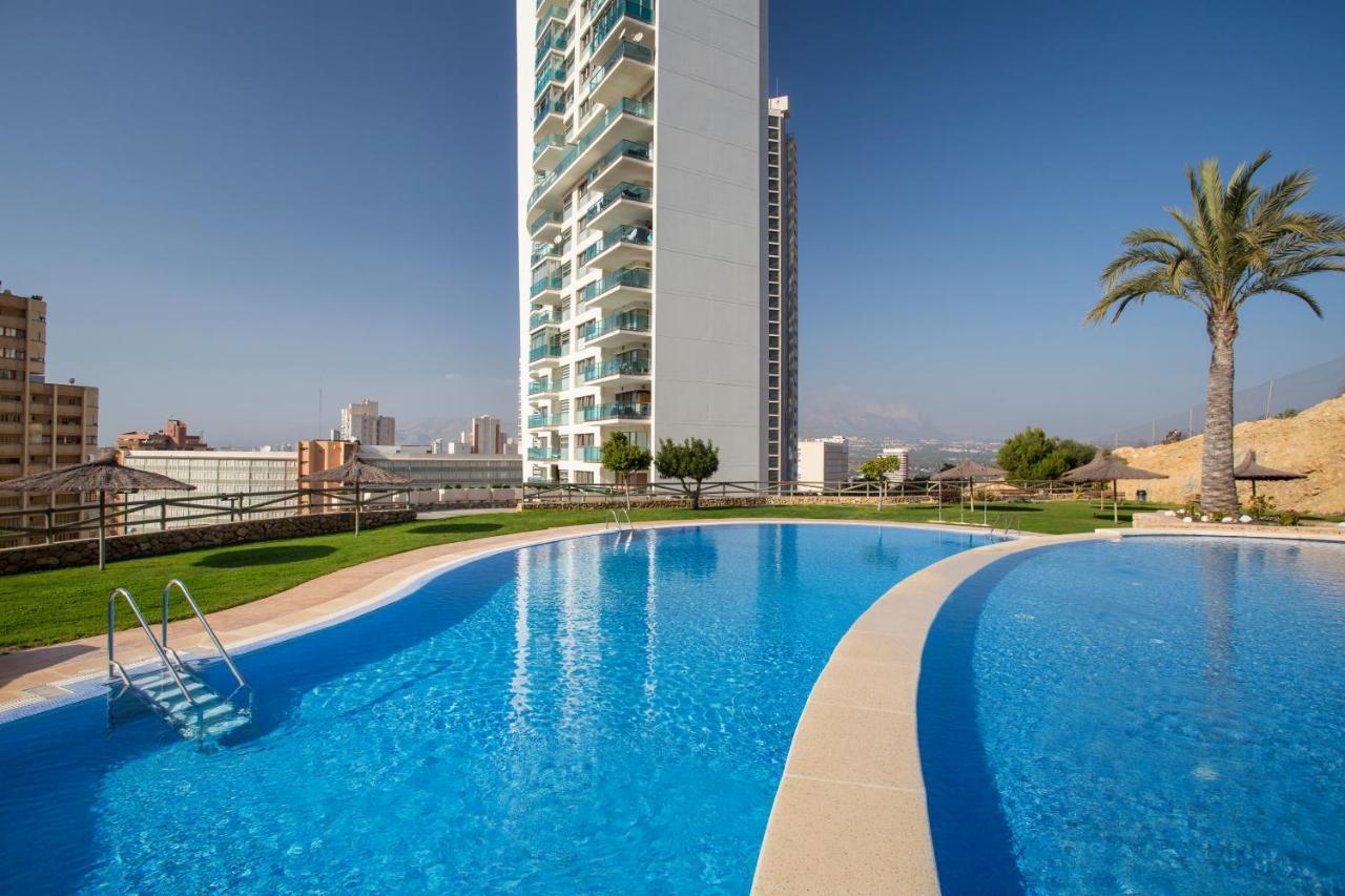 Skyline 20 Apartamento De Lujo Con Terraza Privada Y Vistas Al Mar Бенидорм Экстерьер фото