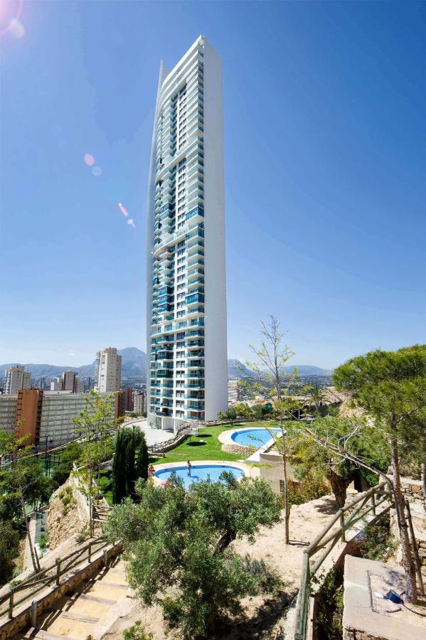 Skyline 20 Apartamento De Lujo Con Terraza Privada Y Vistas Al Mar Бенидорм Экстерьер фото