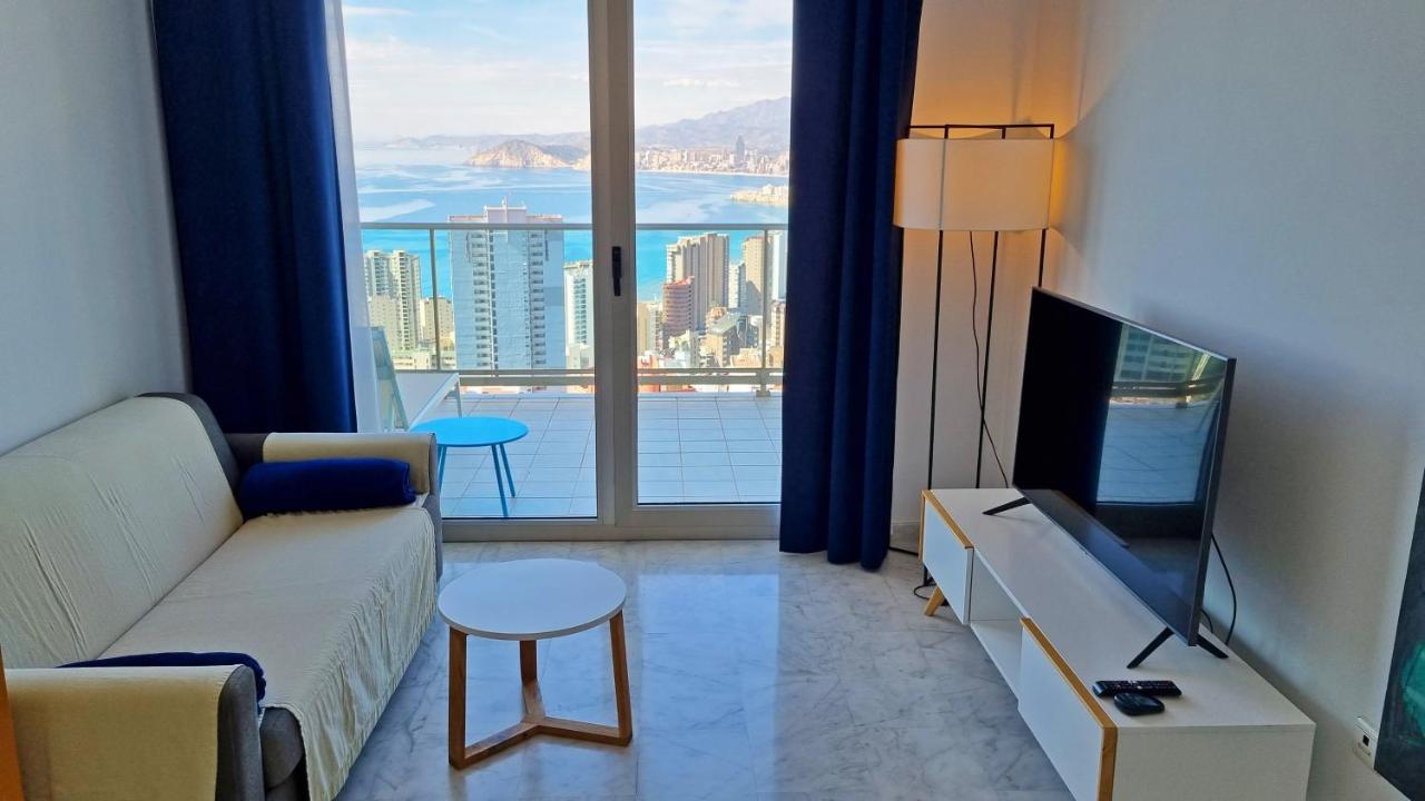 Skyline 20 Apartamento De Lujo Con Terraza Privada Y Vistas Al Mar Бенидорм Экстерьер фото